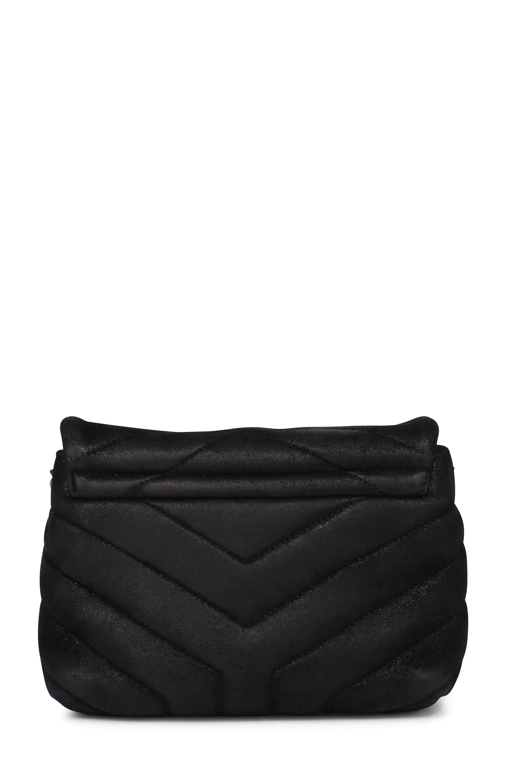 Loulou Toy Bag Black Glitter