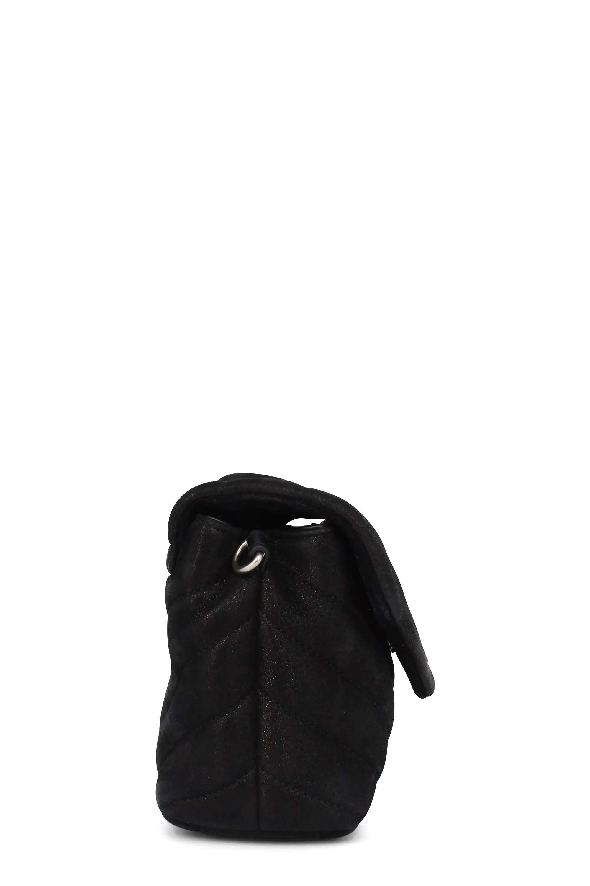 Loulou Toy Bag Black Glitter