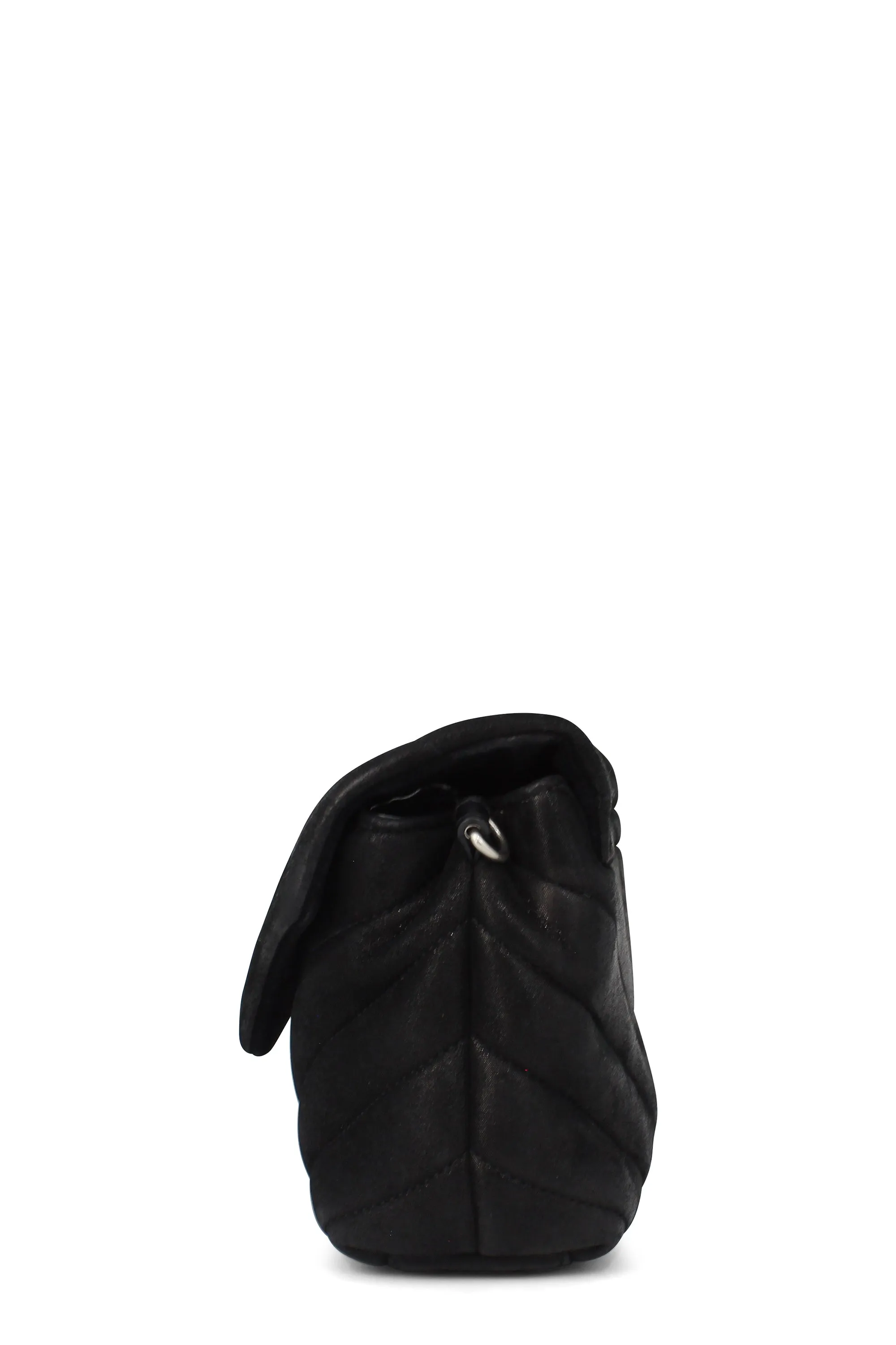 Loulou Toy Bag Black Glitter