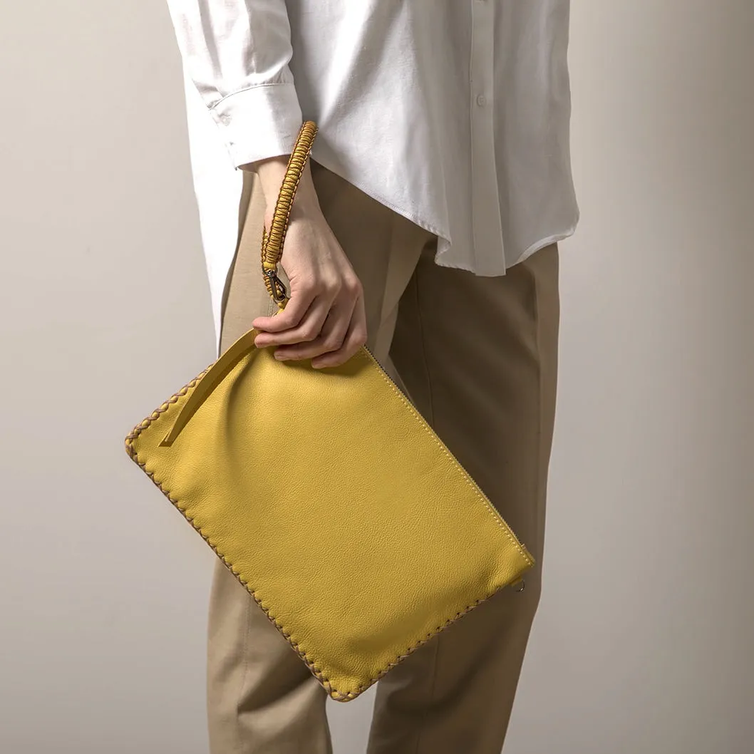 MAXI POCHETTE |  MUSTARD