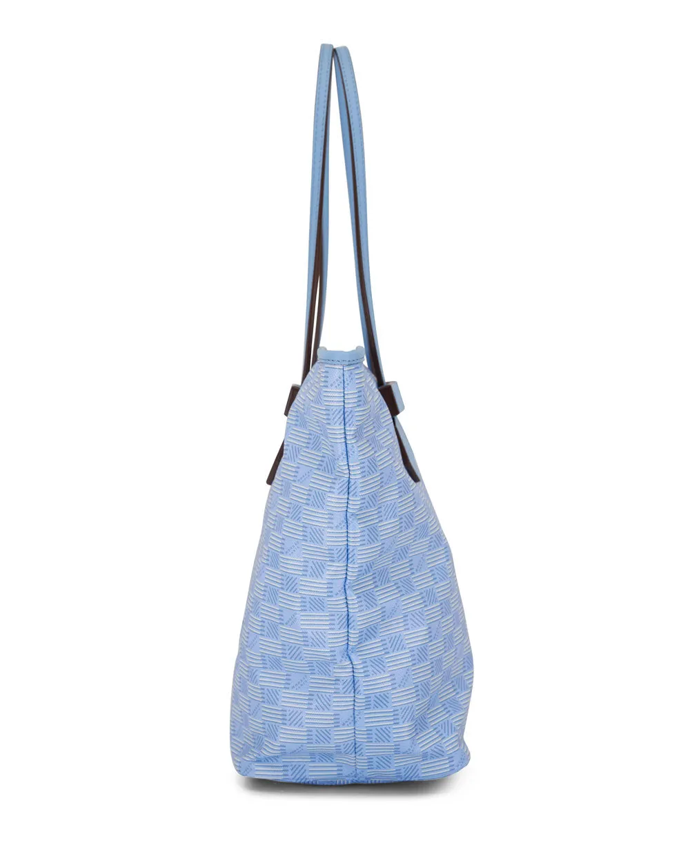 Medium St Tropez Zip Tote in Light Blue