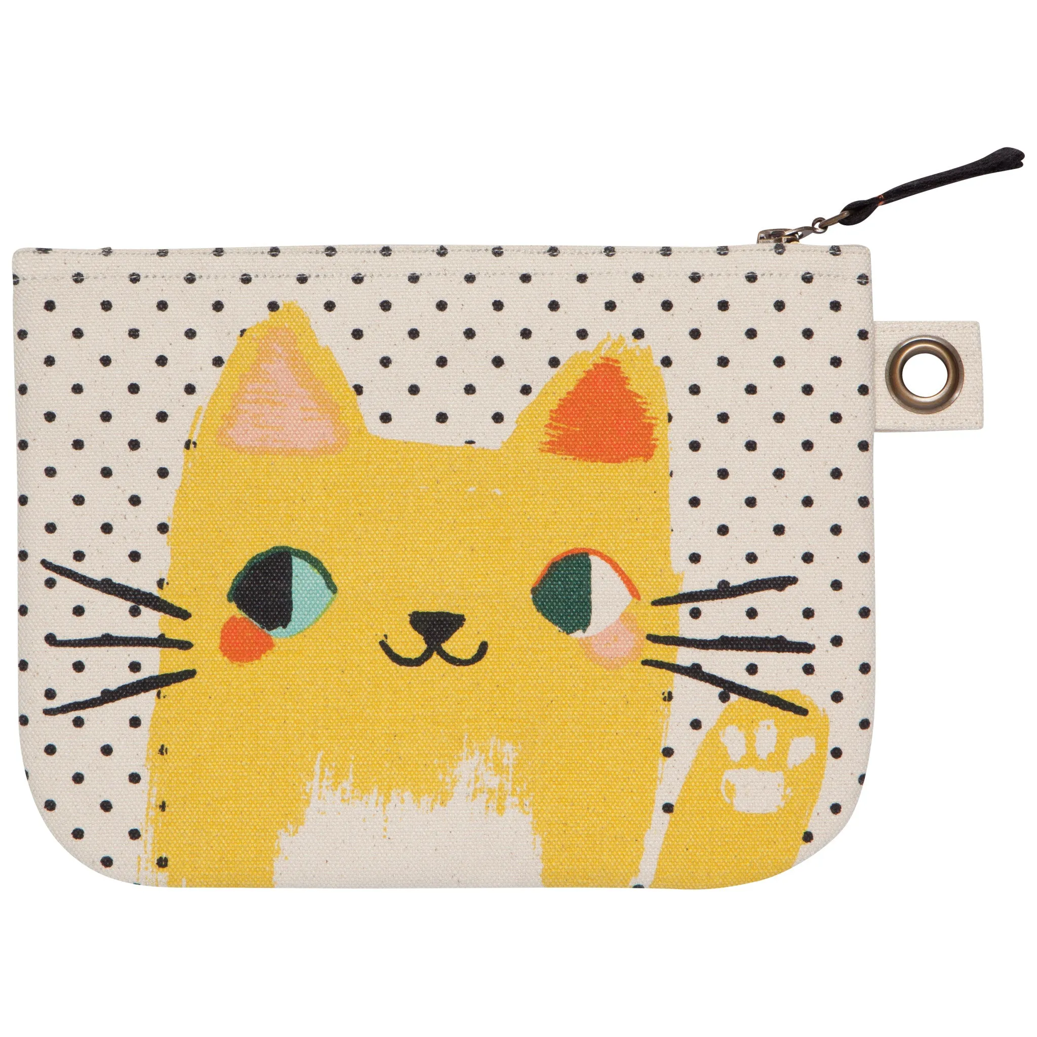 Meow Meow Large Zipper Pouch