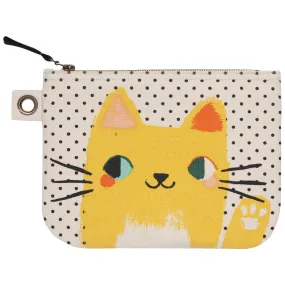 Meow Meow Large Zipper Pouch