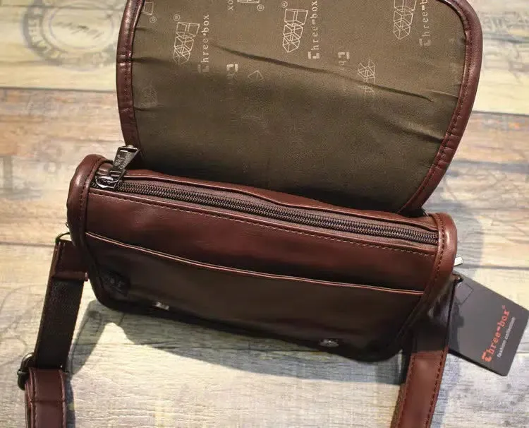 Messenger Leather Shoulder Bag