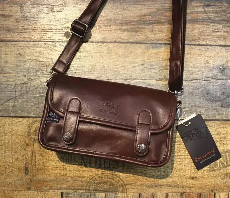 Messenger Leather Shoulder Bag