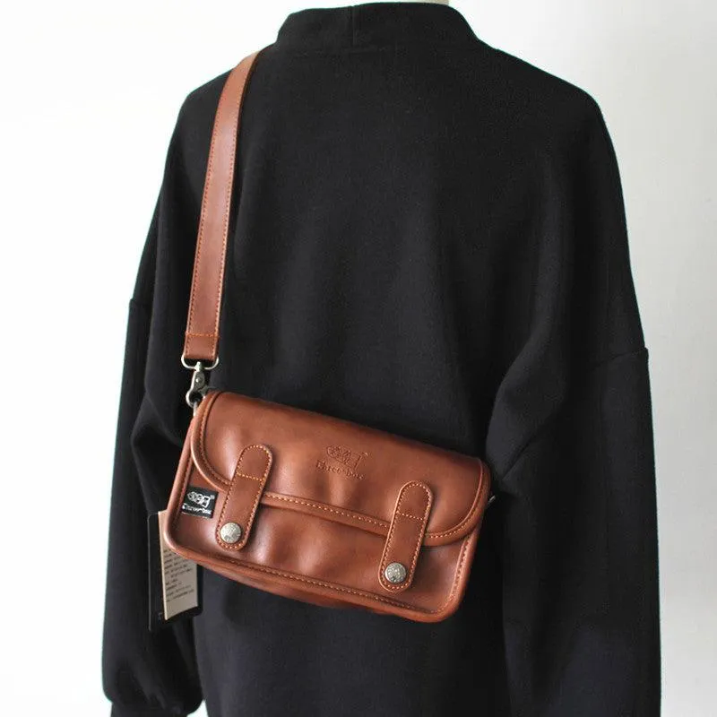 Messenger Leather Shoulder Bag