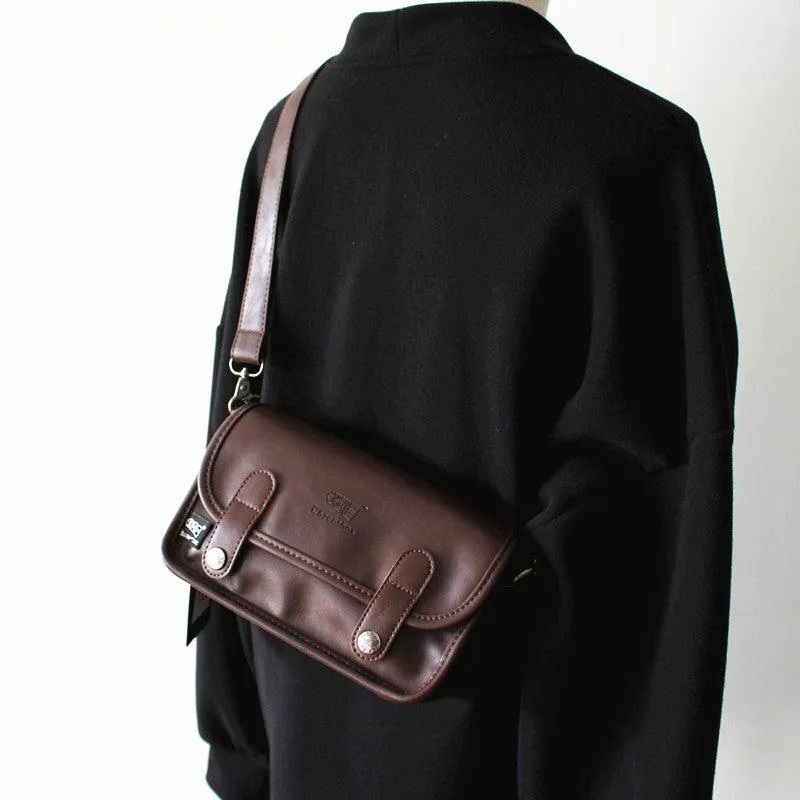 Messenger Leather Shoulder Bag