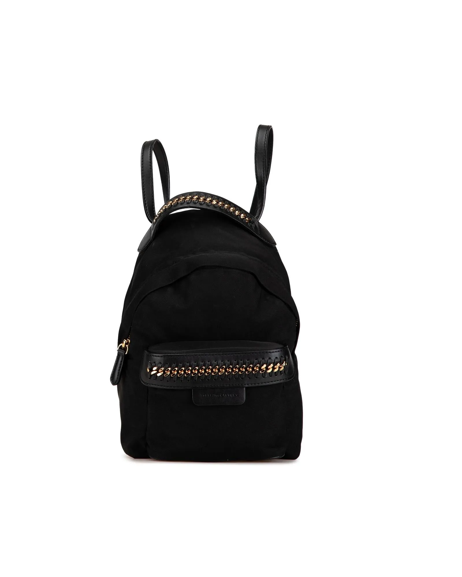 Mini Backpack with Top Handle and Multiple Zip Pockets