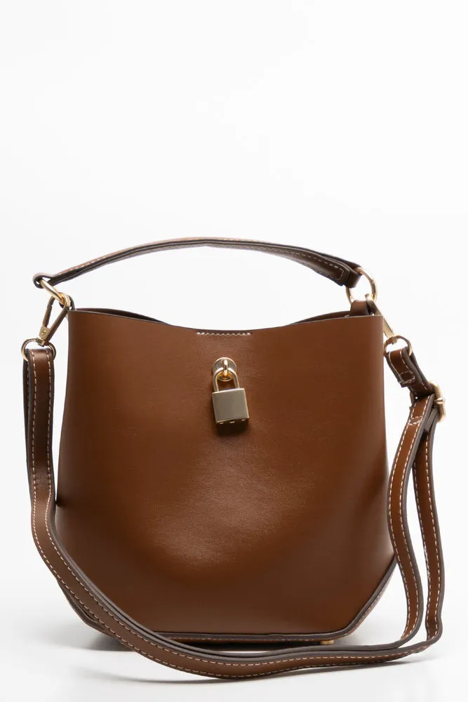 Mini Bucket Bag Tan