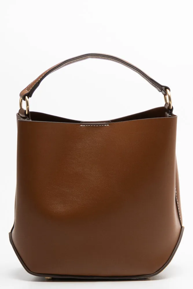 Mini Bucket Bag Tan