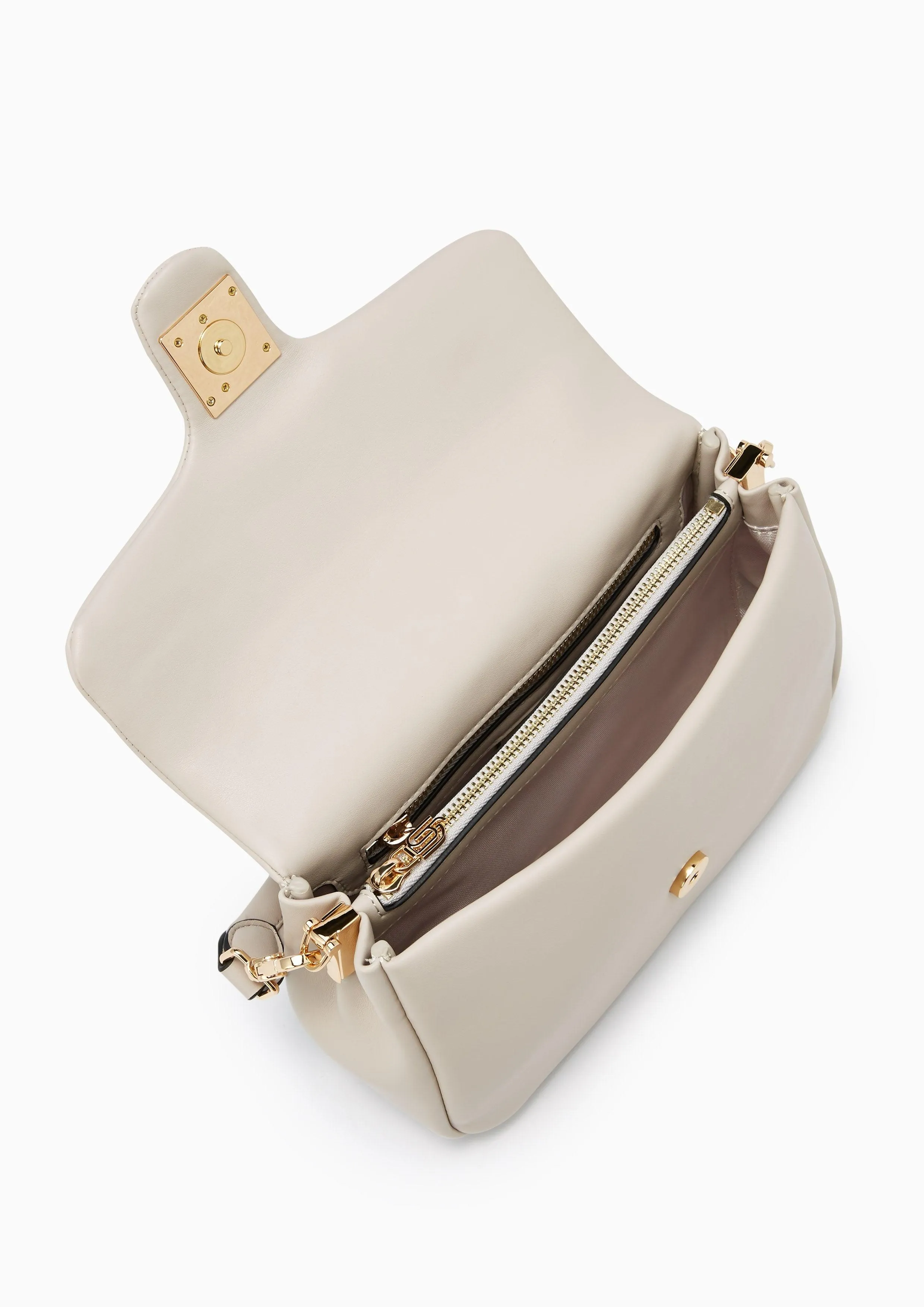 Monica Inf Crossbody Bag M Beige