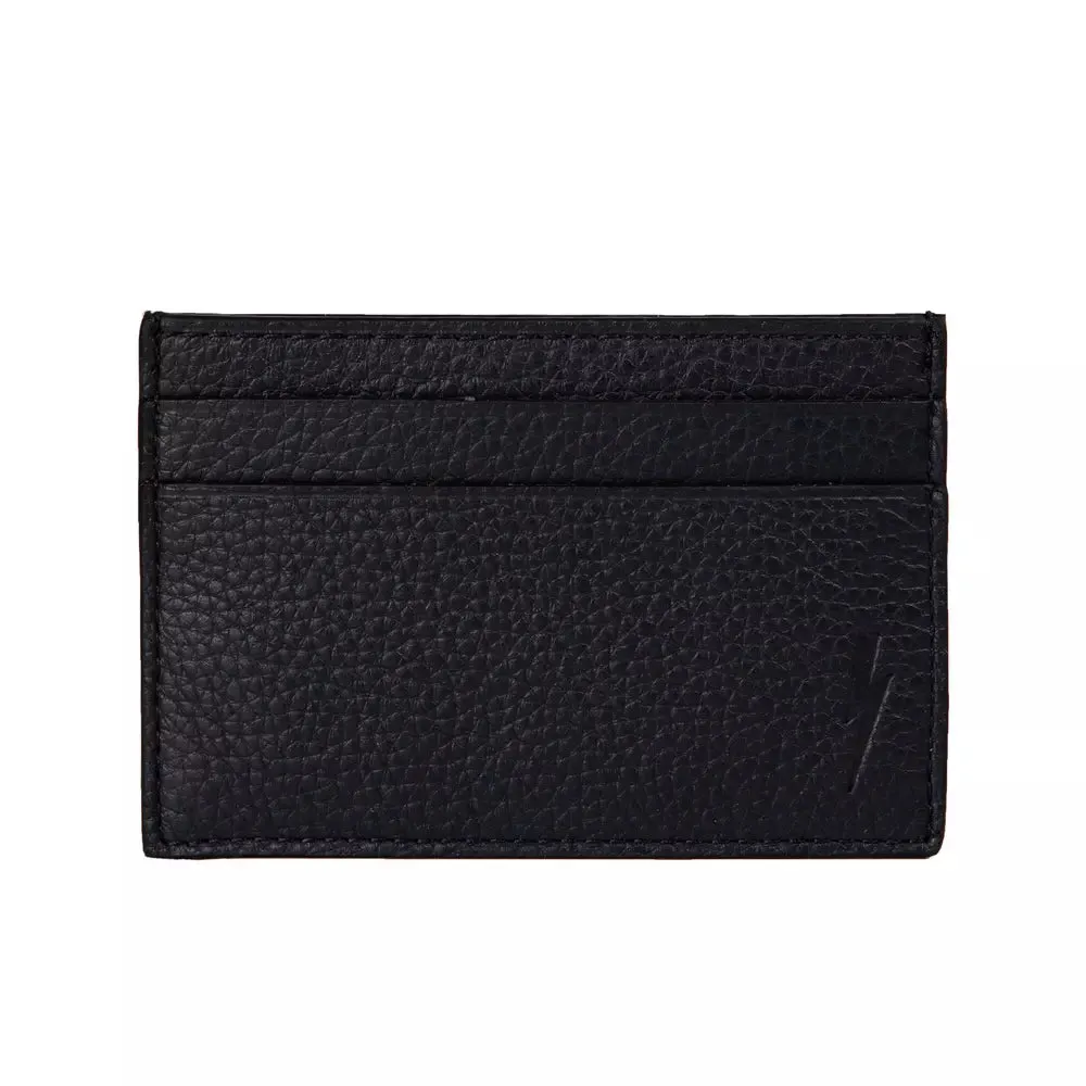 Neil Barrett Black Leather Mens Card Holder