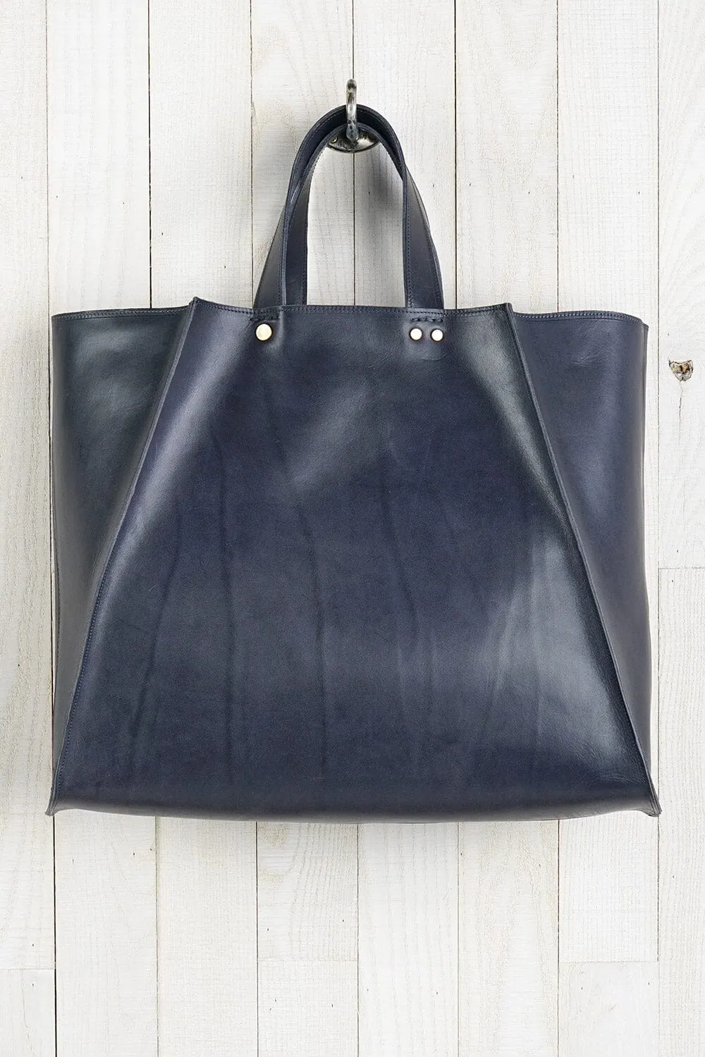 Oksana Leather Market Tote