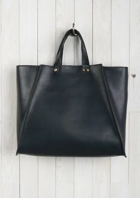 Oksana Leather Market Tote