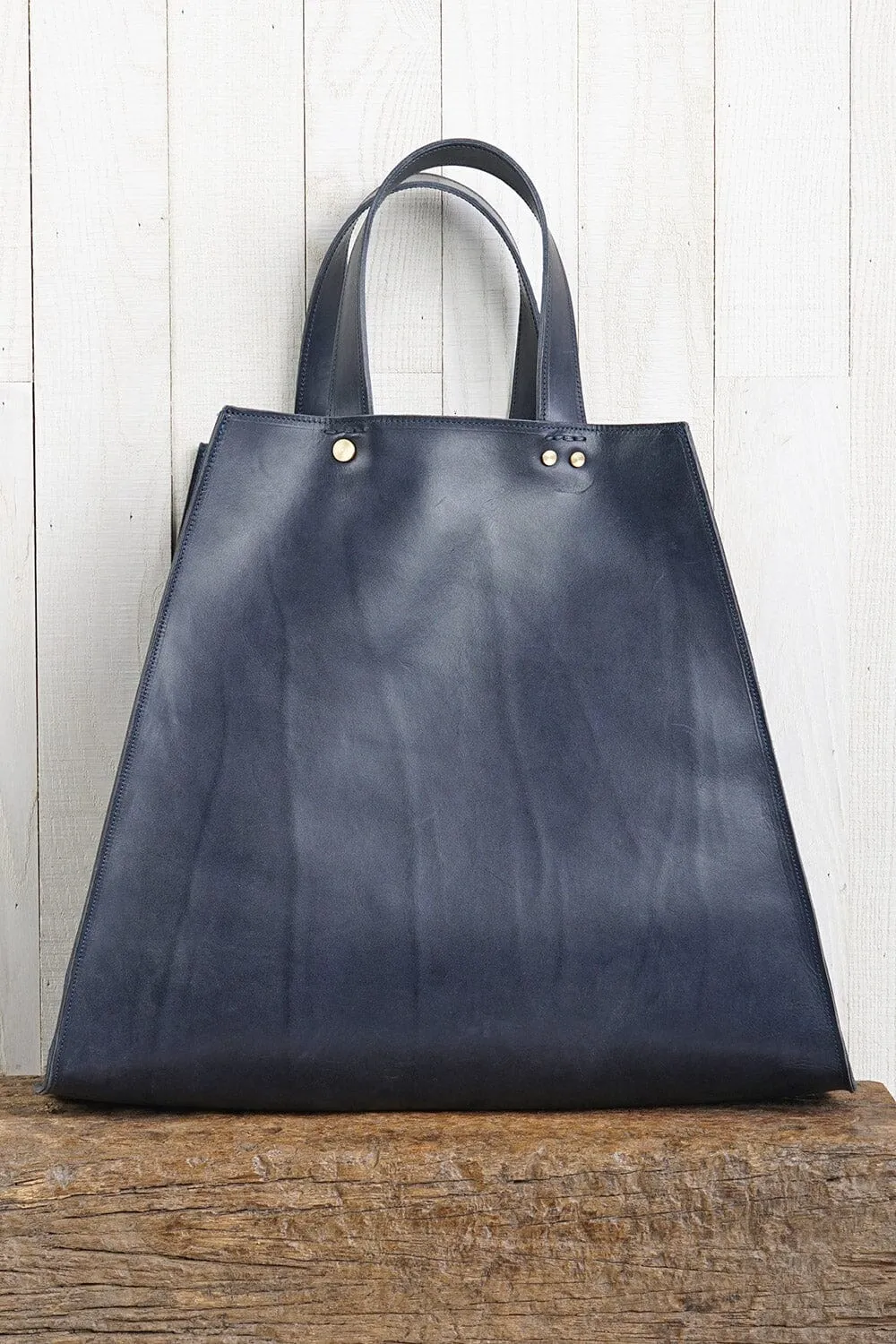 Oksana Leather Market Tote