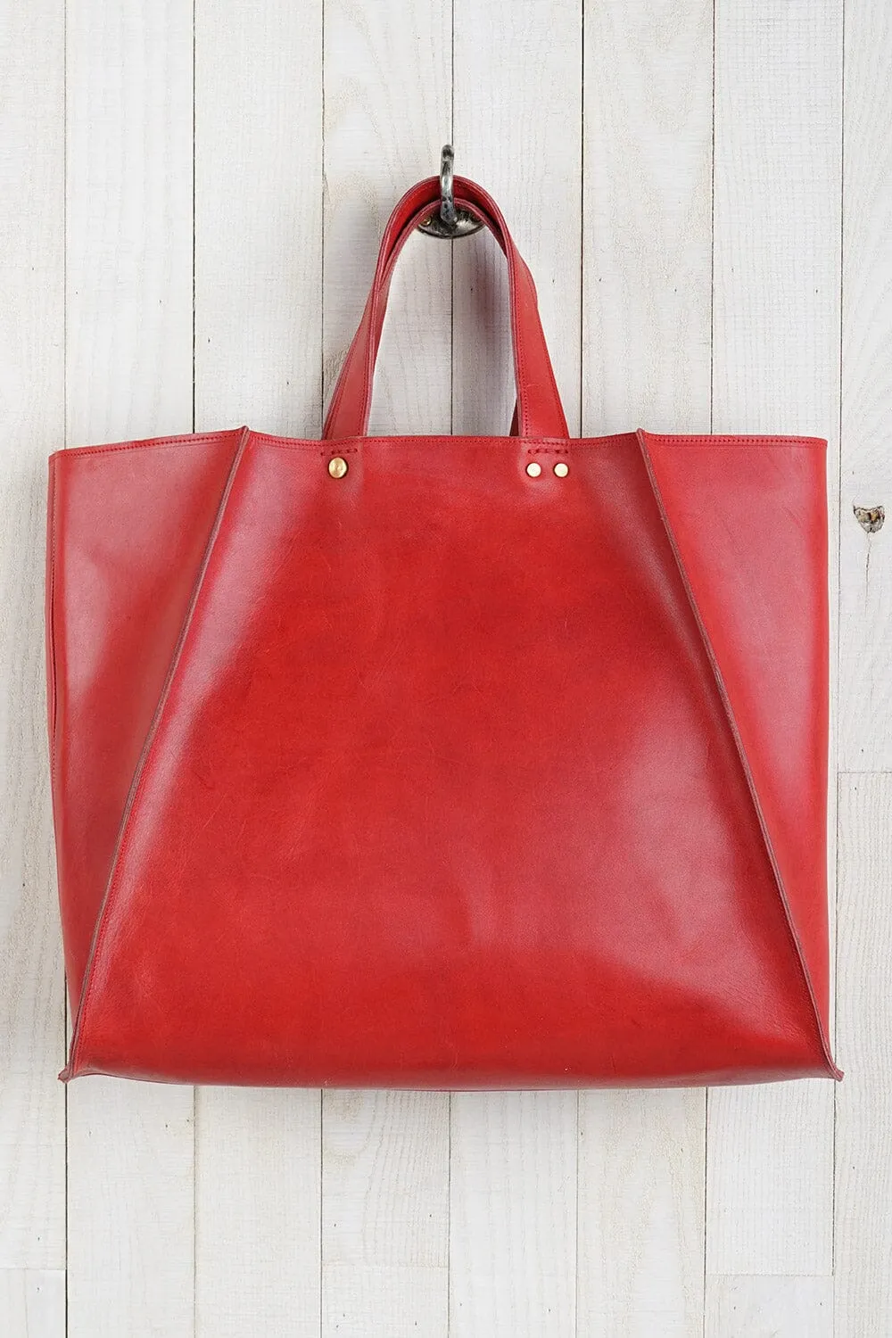 Oksana Leather Market Tote