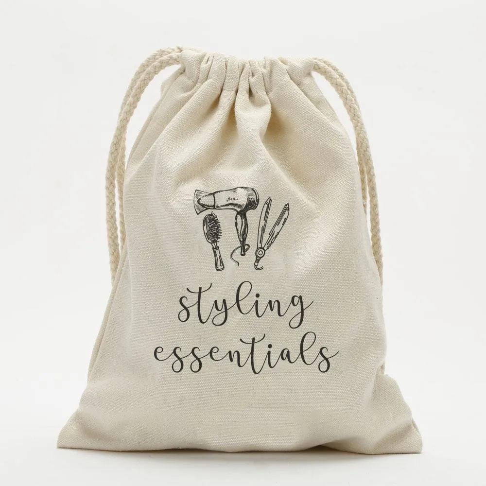 Personalized Styling Essentials Drawstring Sack