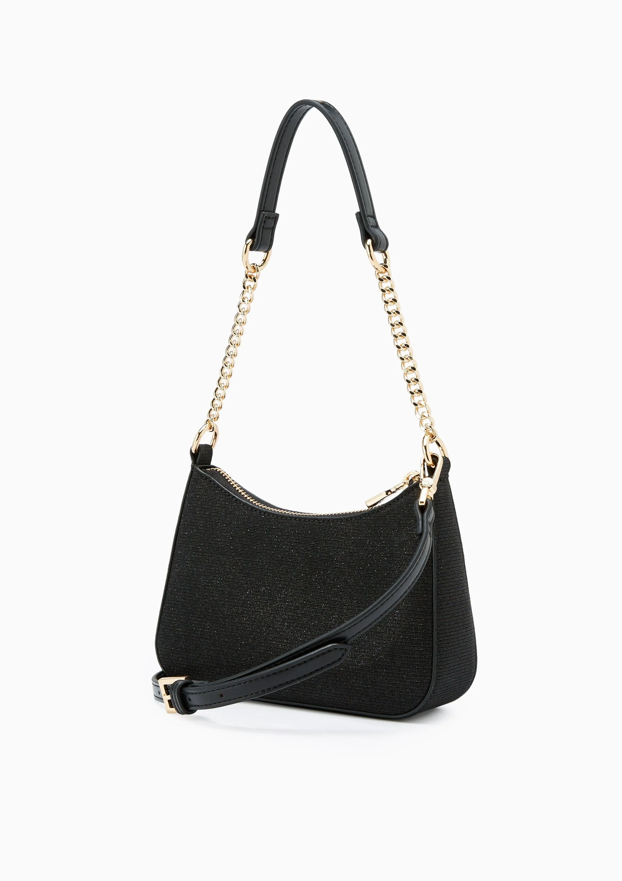 Re-Edit Pop Rosee II Crossbody Bag Black