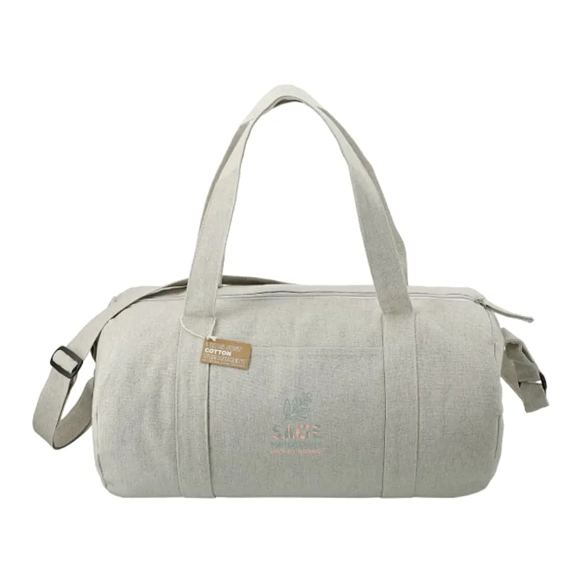 Repose 10oz Recycled Cotton Barrel Duffel