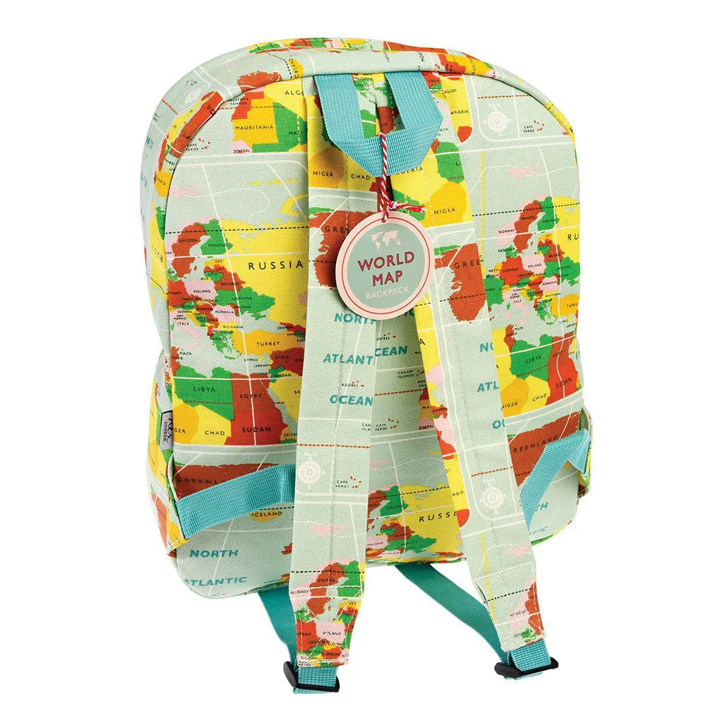 Rex World Map Backpack