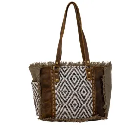 Sand Weaver Small Tote Bag