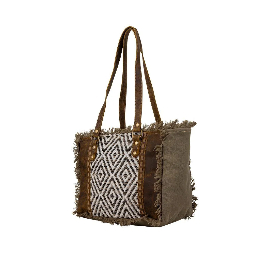 Sand Weaver Small Tote Bag