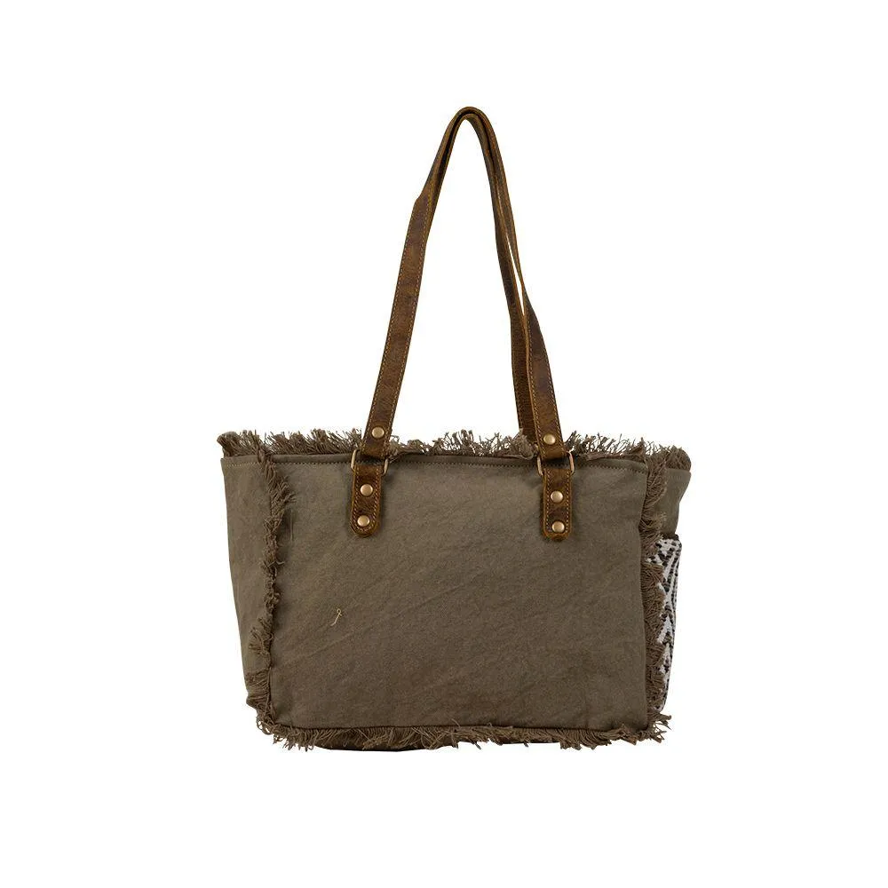 Sand Weaver Small Tote Bag