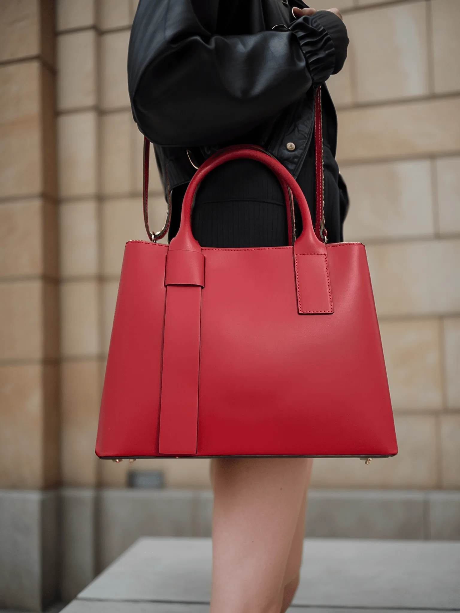 Sandro Tote Bag (Red)