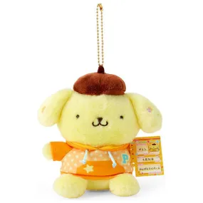 Sanrio Original Pompompurin Mascot 5 Inch Plush Keychain