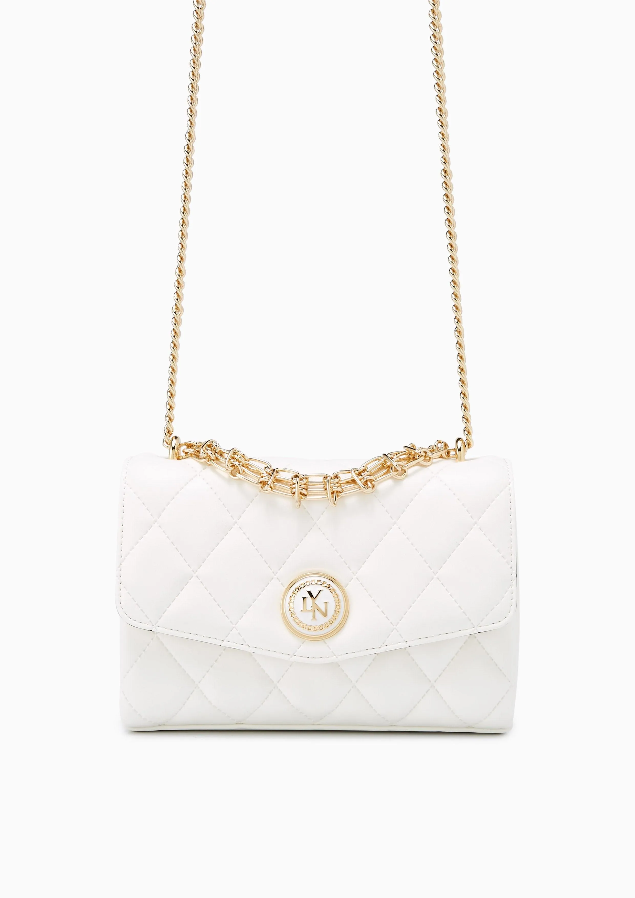 Serena M Crossbody Bag White