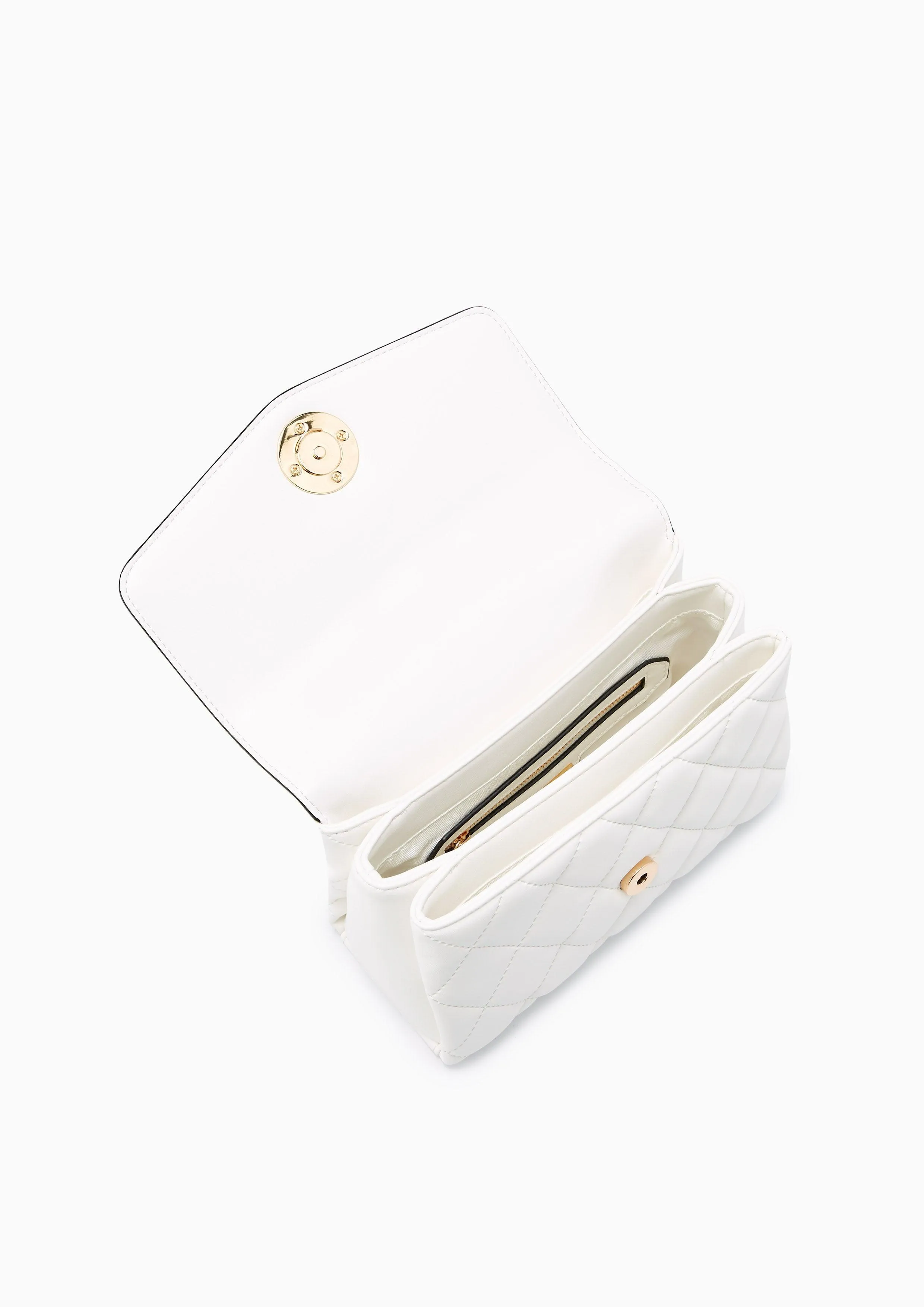 Serena M Crossbody Bag White