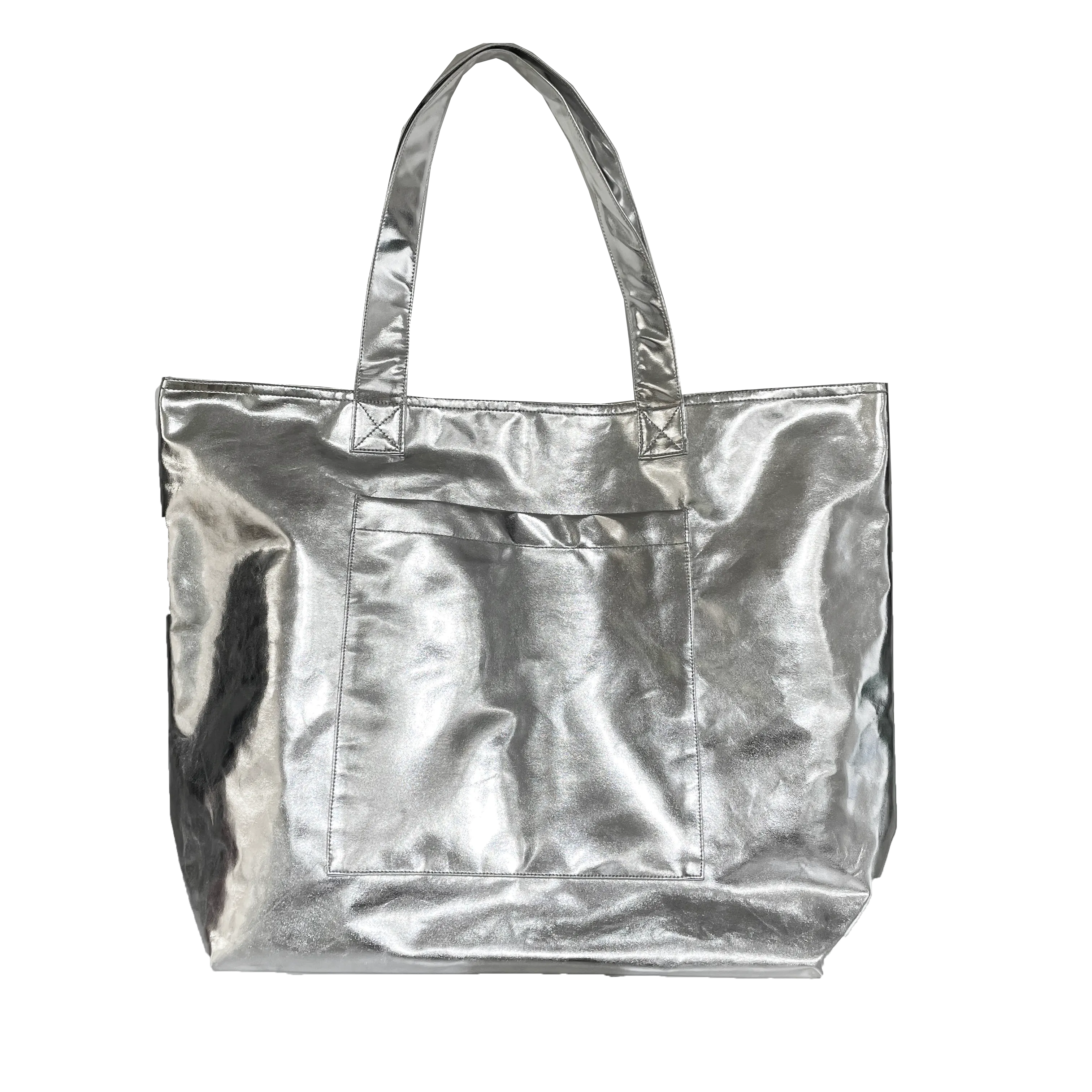 Silver Metallic Everything Bag - DON'T WAIT! Selling out!