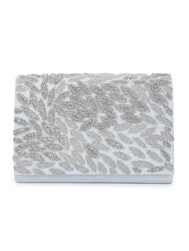 Silver Sizzle Clutch