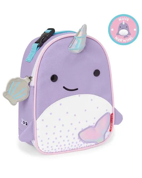 Skip Hop Zoo Lunchies Bag - Narwhal