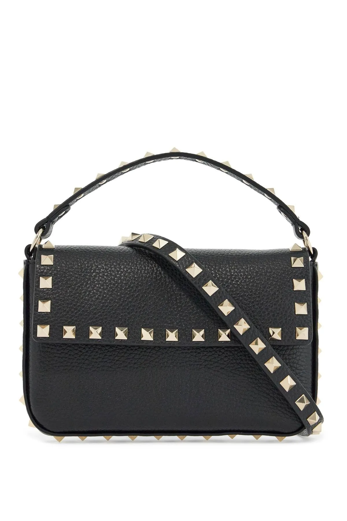 Studded Leather Mini Crossbody Bag