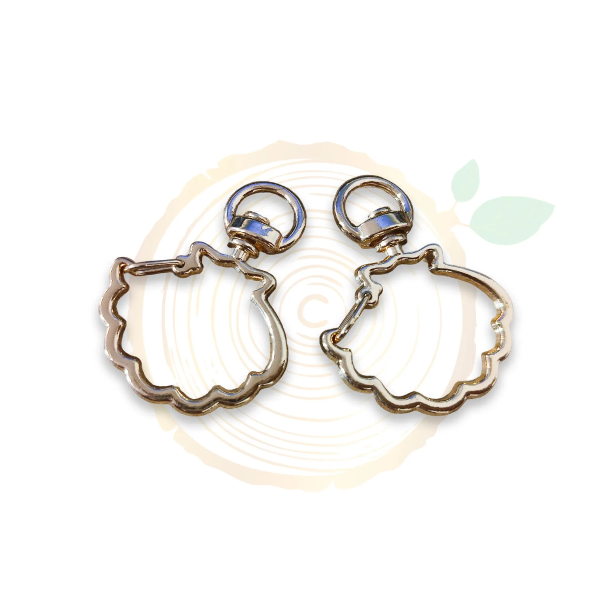 Sunflower Shape - Keychain