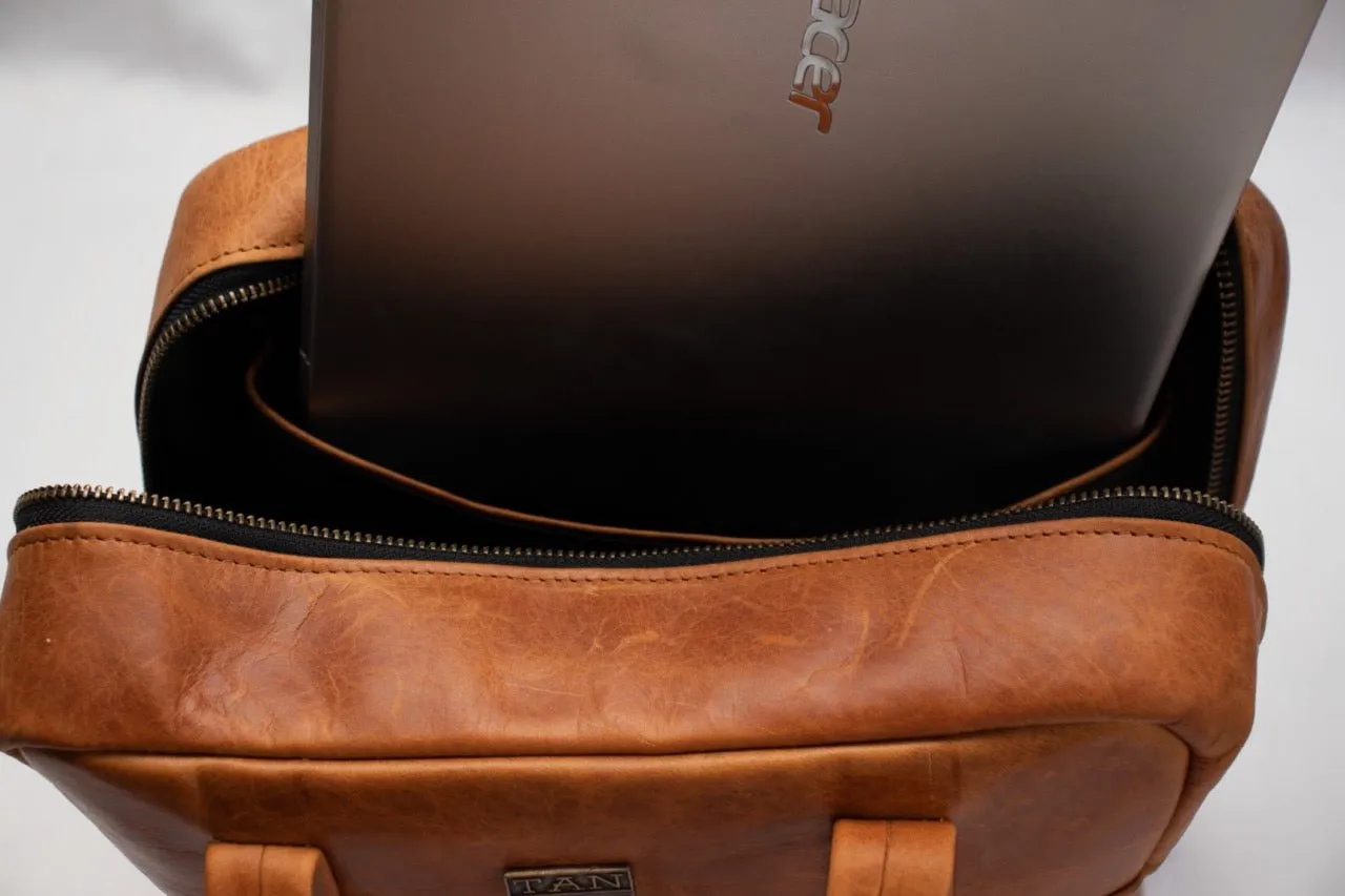 Tan Leather Goods - Charlie Backpack | Toffee