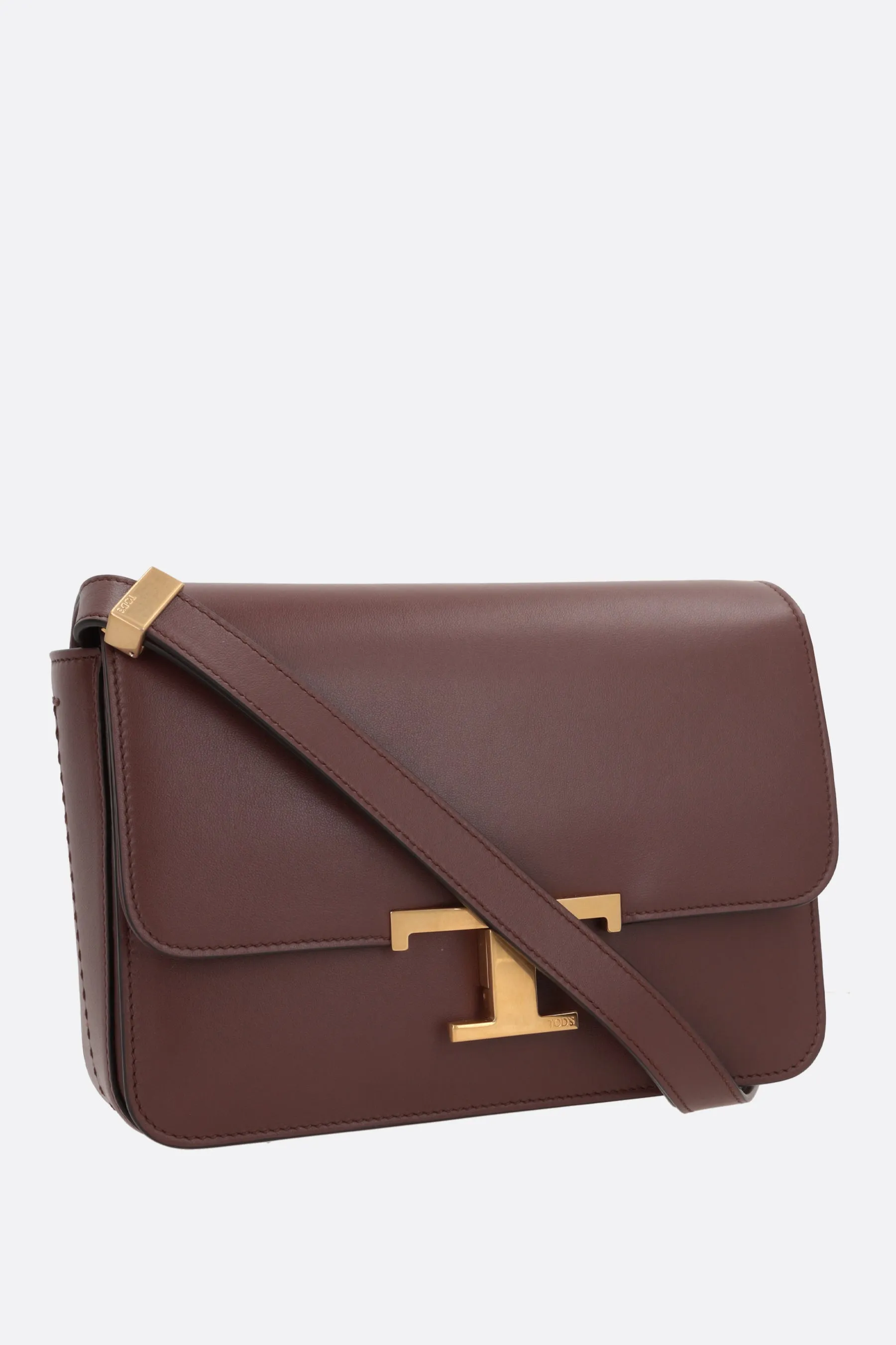 Timeless Smooth Leather Shoulder Bag