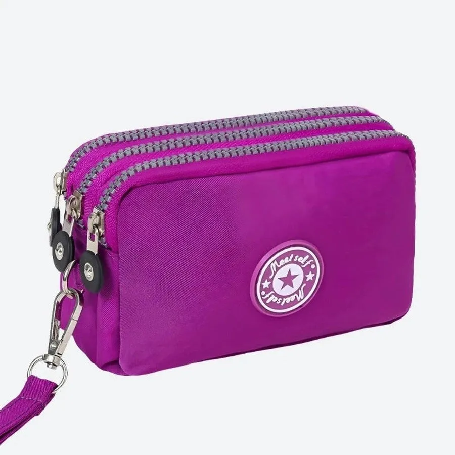 Versatile Compact Nylon Crossbody Bags