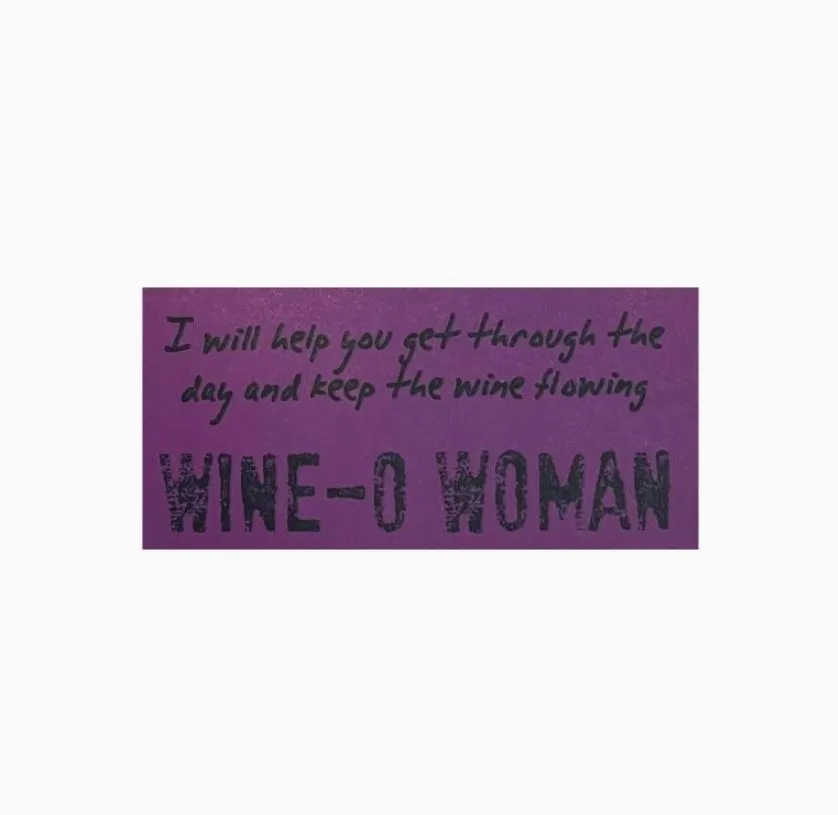 Voodoo Doll - Wine-O Woman Keychain