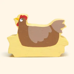 Wooden Farmyard Chicken